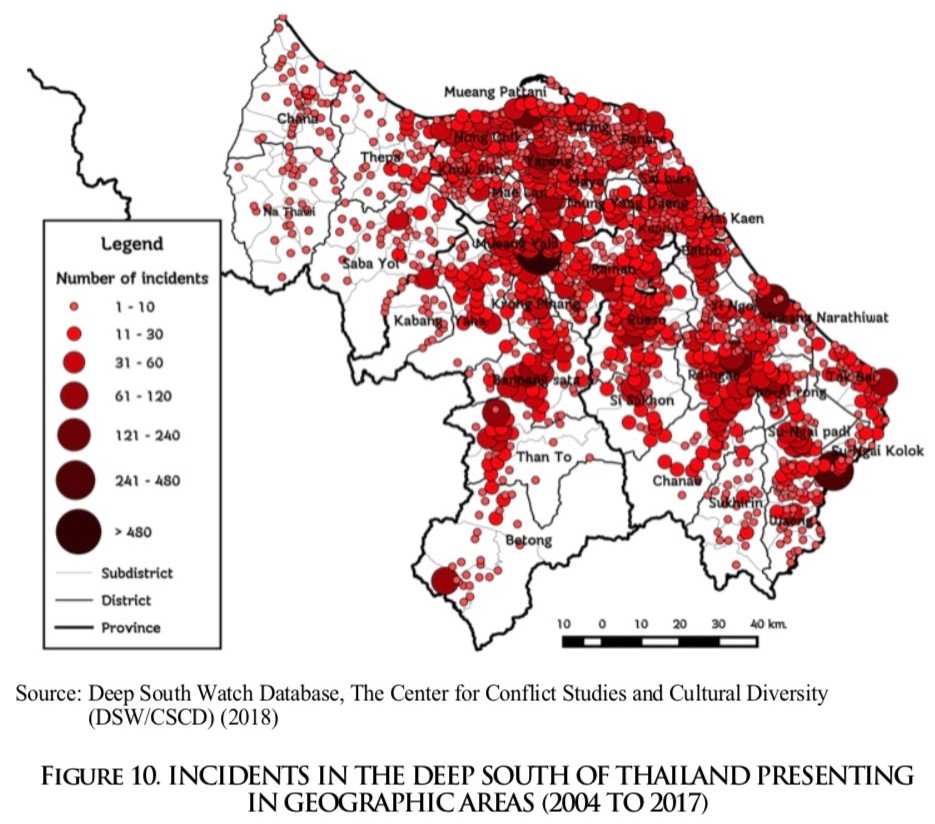 Incidents in the Deep South of Thailand
